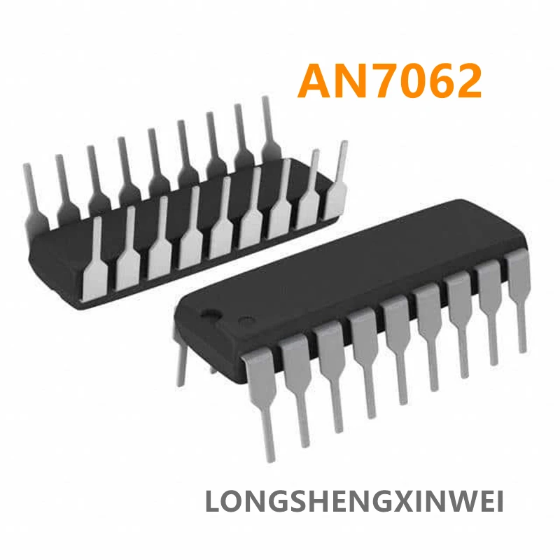 

1PCS AN7062 DIP18 Power Amplifier High Voltage Input Amplifier Circuit IC Integrated Block