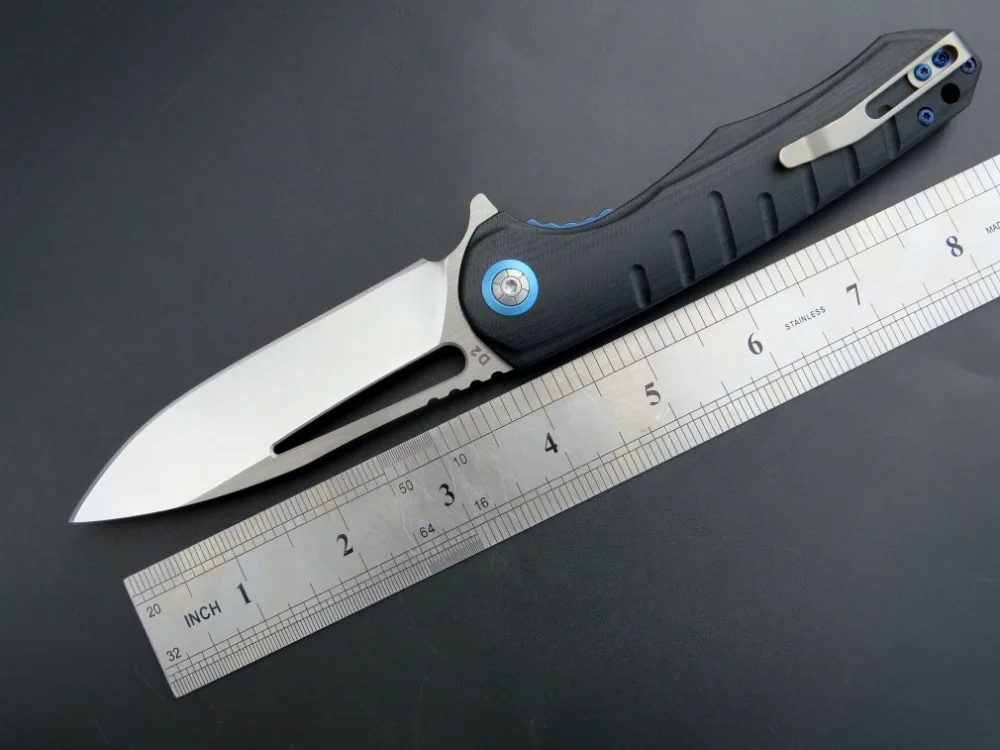 Eafengrow EF916 складной нож Походный Джек нож D2 лезвие G10 Ручка выживший Тактический карманный нож охотничий EDC инструмент