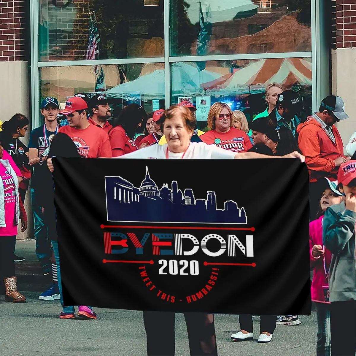 Забавный байдон 2020 против Трампа проголосовать Джо бидена за президентский