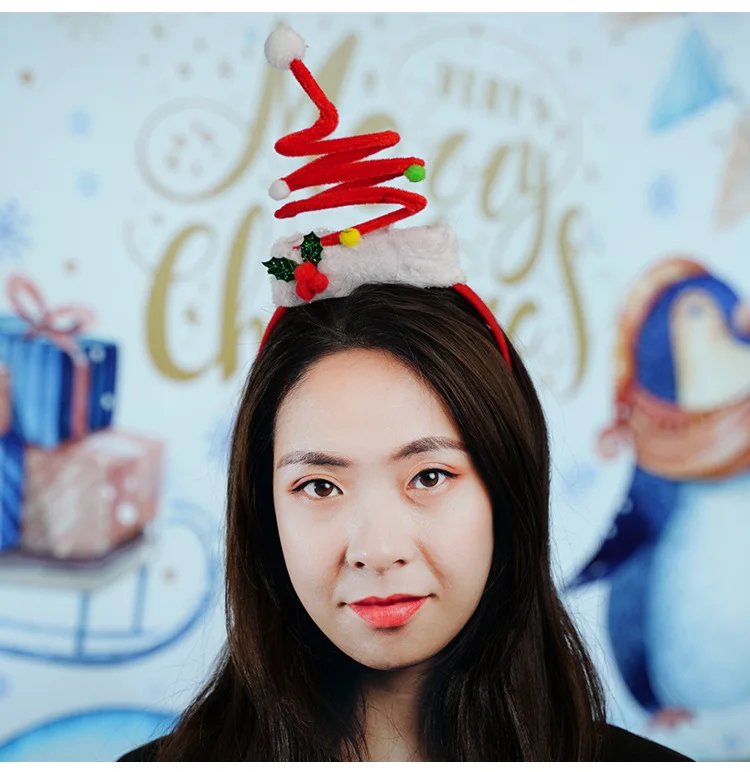 Рождественские аксессуары милые рождественские украшения Рождественская лента