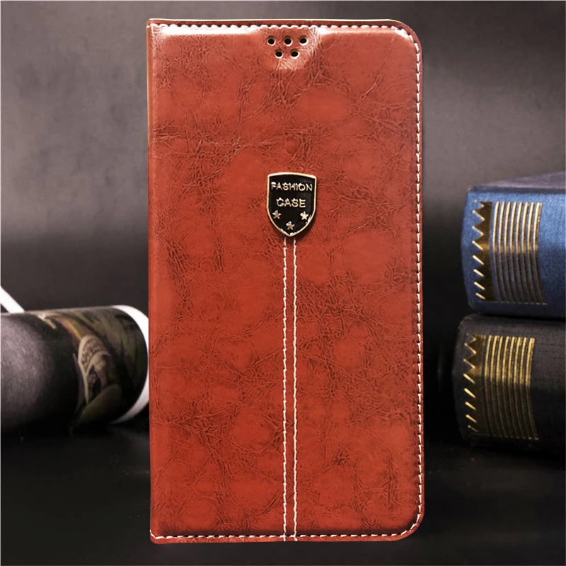 Brown Откидной кожаный чехол-бумажник чехол для телефона для Xiaomi Redmi Note 4 4X3 2 4A Pro 3X3 S 5 Plus с магнитной подставкой Чехол-книжка - Цвет: Brown