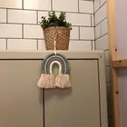 Радужный Настенный декор для спальни, детской комнаты, гобелен для детской комнаты, настенный подвесной, Прямая поставка