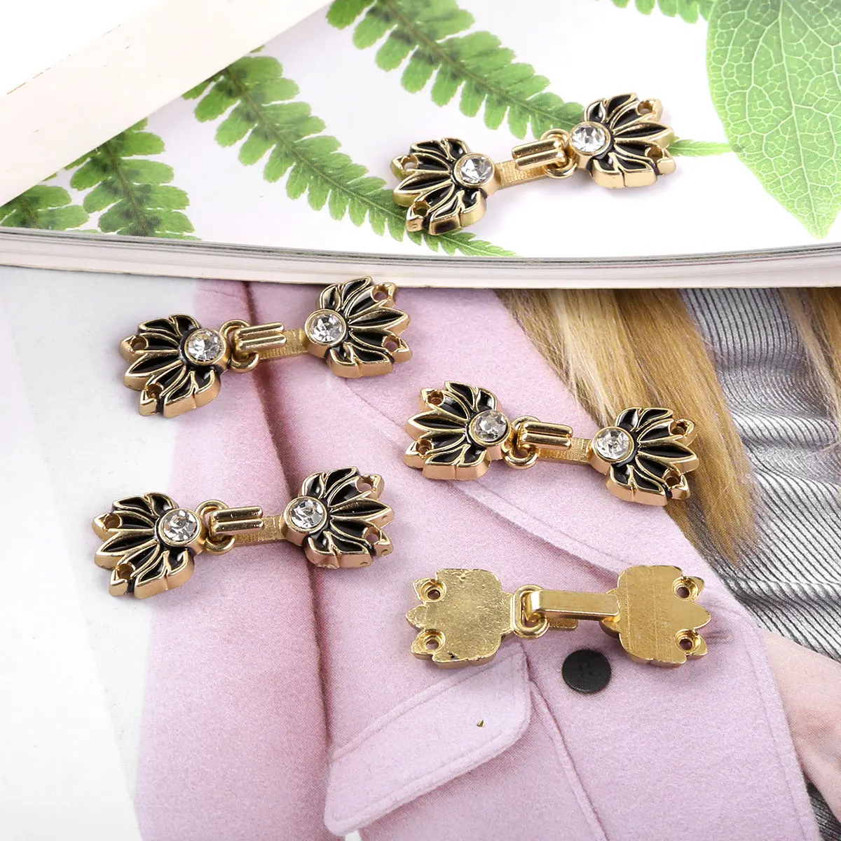 5 пар винтажных китайских пуговиц с узлом сделай сам накидка чонсам зажимы для