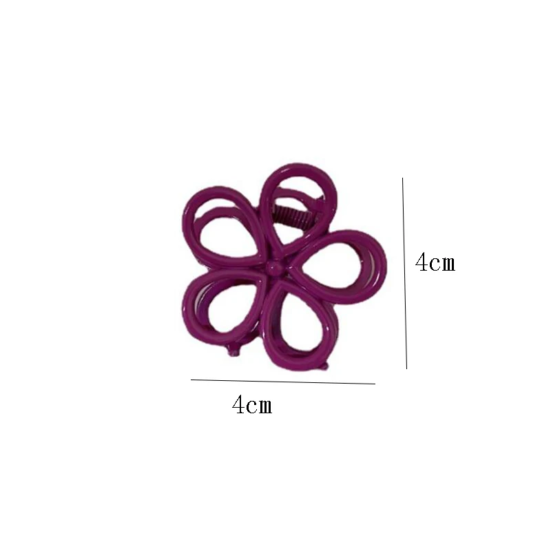

1Pcs Fashion small Simple Wild Geometric Hair Claw For Women Girls Clamps Hair Crab Metal Hair Clip Claw Accessories Headwear
