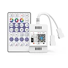 Пиксельный контроллер для светодиодных лент WS2811, SK6812, WS2812B, 5-24 В постоянного тока, волшебный домашний контроллер Wi-Fi, адресный, 2048 пикселей