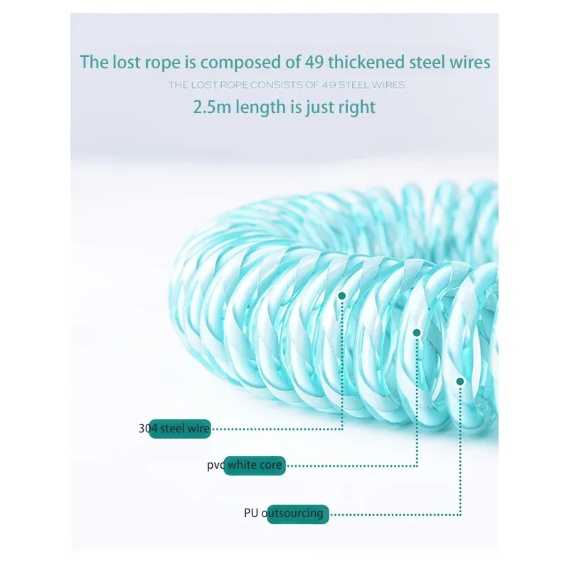 

Anti-lost Strap Bracelet Two-in-one Traction Rope Anti-lost Artifact Anti-lost Child Anti-lost Rope Ring Sling Baby Carrier Gear