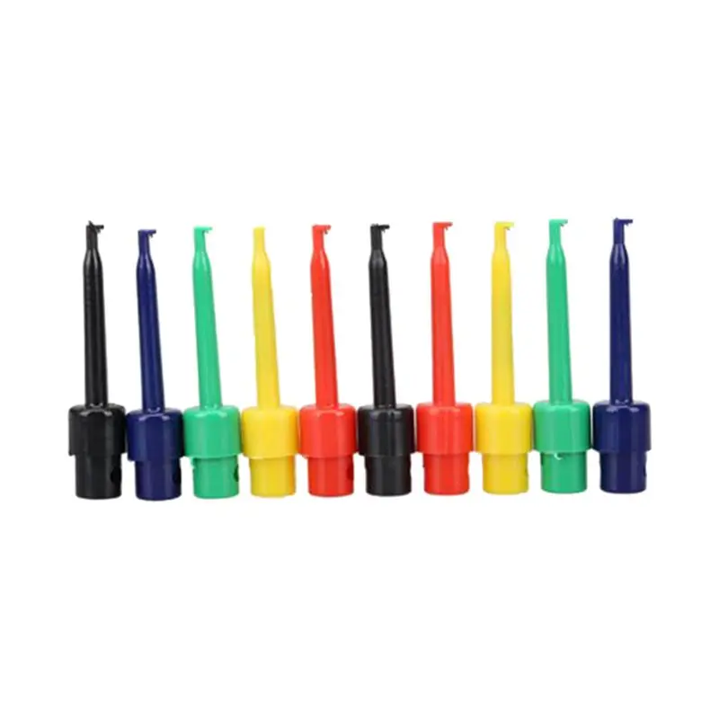 20 шт набор проводов Тест Крюк Зажим Захваты зонд для мультиметра Arduino SMT/SMD |