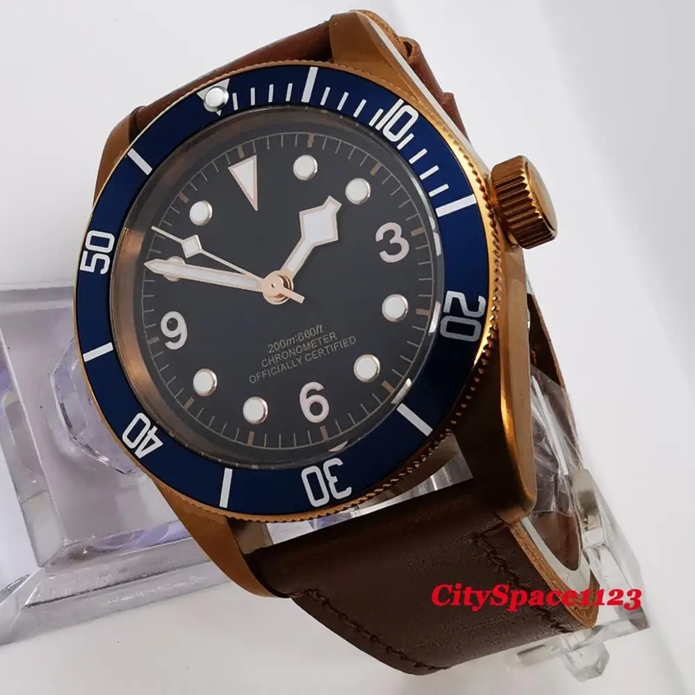 Новинка мужские часы с автоматическим механизмом 41 мм сапфировым стеклом и