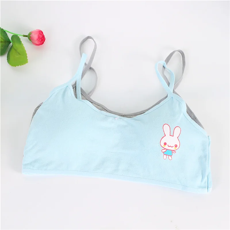Нижнее белье для девочек-подростков Спортивный бюстгальтер детей с принтом