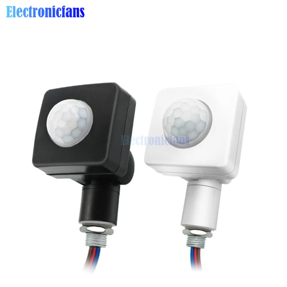 

AC 85-265V Mini LED Flood Light Ultra-thin Body Sensor Switch PIR Motion Sensor Human Body Infrared Sensor Smart Detector Module