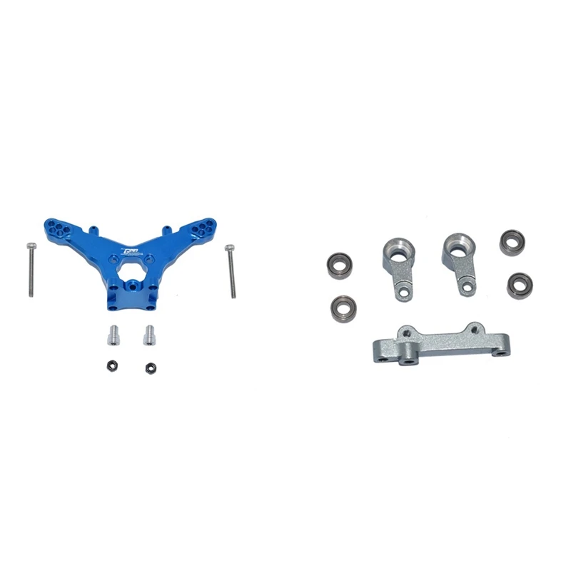 

Metal Rear Shock Tower Board For LOSI 1/18 Mini-T 2.0 2WD Stadium Truck & Metal Steering Group Assembly Set