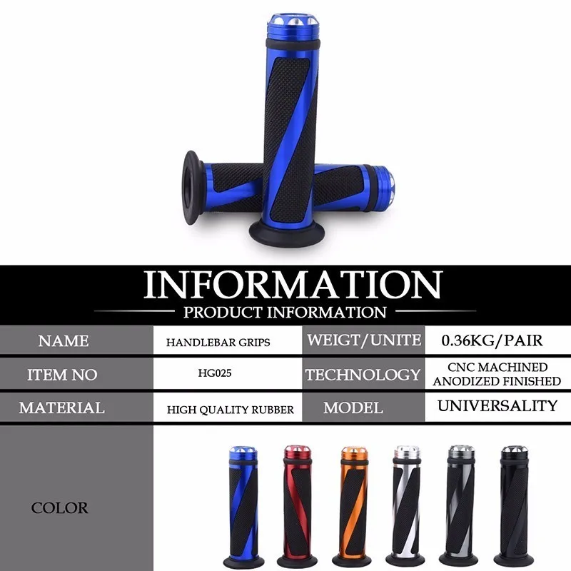 NS Modify 2 шт 7/8 &quotмотоциклетные ручки для руля универсальная рукоятка Kawasaki Honda Yamaha KTM
