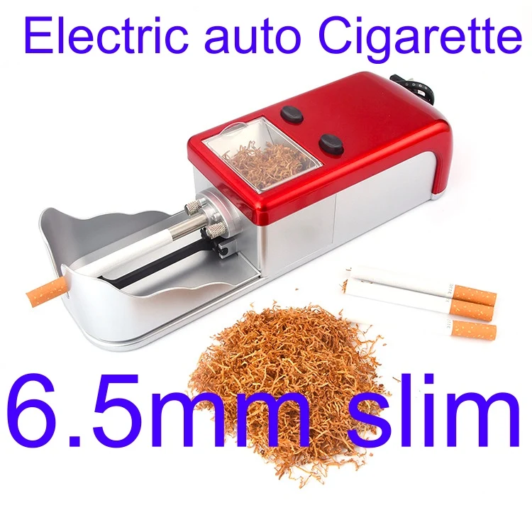 6.5mm slim Cigarette 6,5 мм тонкая сигарета прокатная машина электрическая автоматическая сигаретная прокатная машина табачный ролик производитель сигаретной трубки для курения - Цвет: 6.5mm slim Cigarette