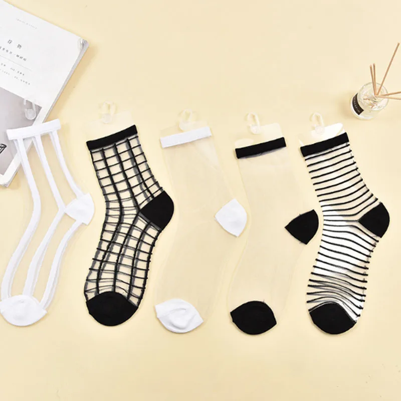 Хит продаж хипстерские тонкие носки до щиколотки в стиле Харадзюку женские