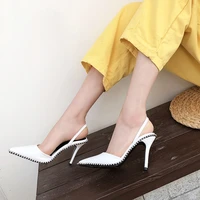 shoes ladies high heels 2020 high heels pointed high heels office ladies work occupation high heels sandals size 33 42