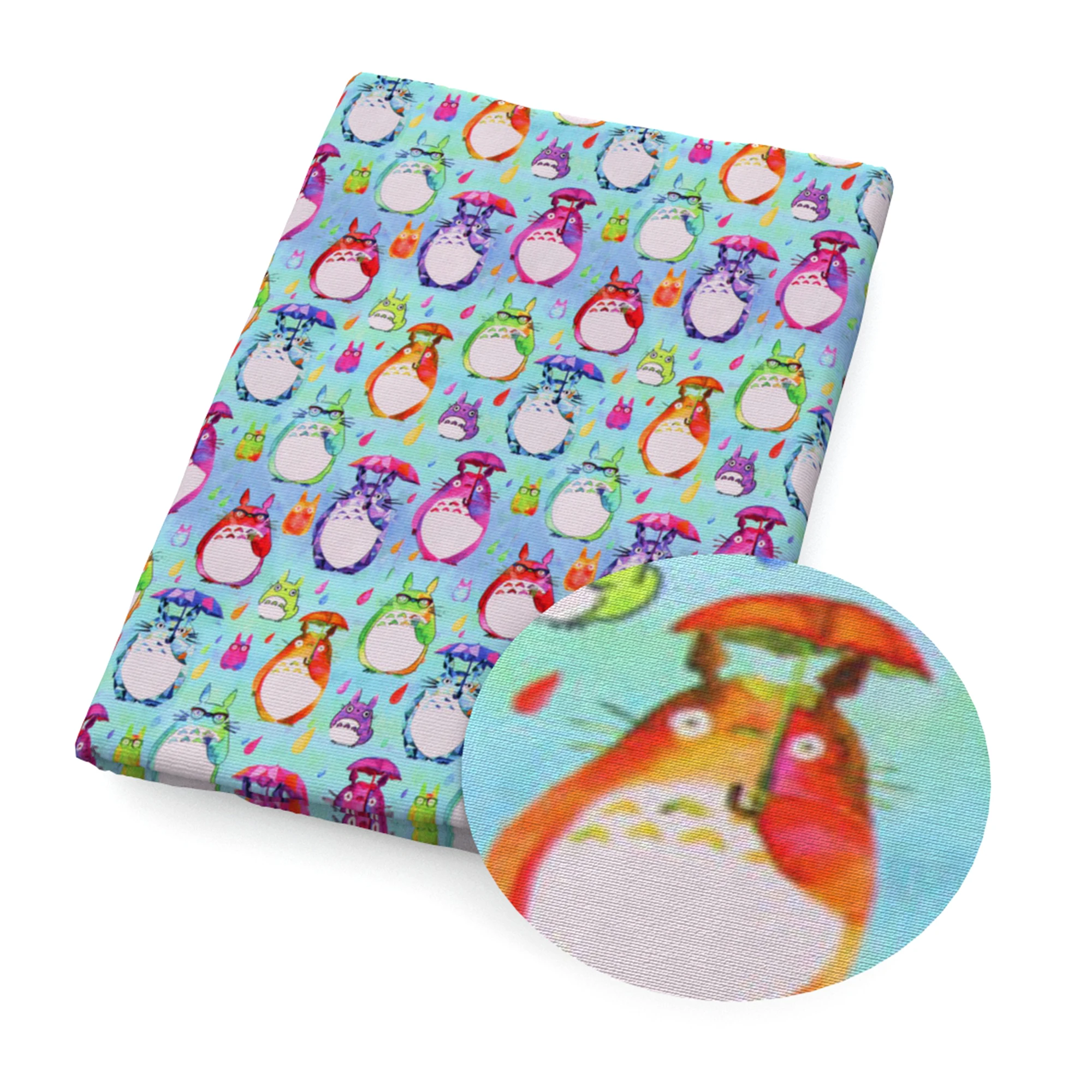 Полуярдовая стандартная ткань из полиэстера и хлопка для шитья | Дом сад