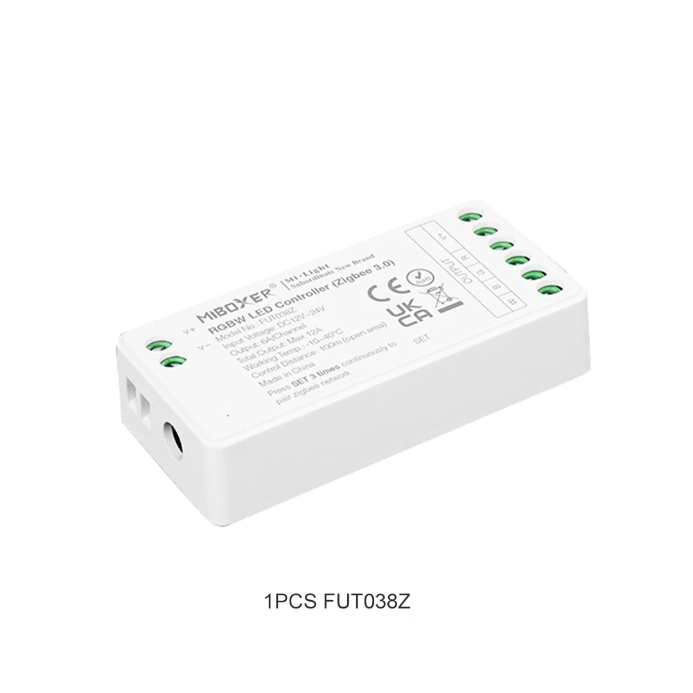 Miboxer Milight Zigbee диммер Одноцветный двойной белый RGB RGBW светодиодный контроллер FUT035Z