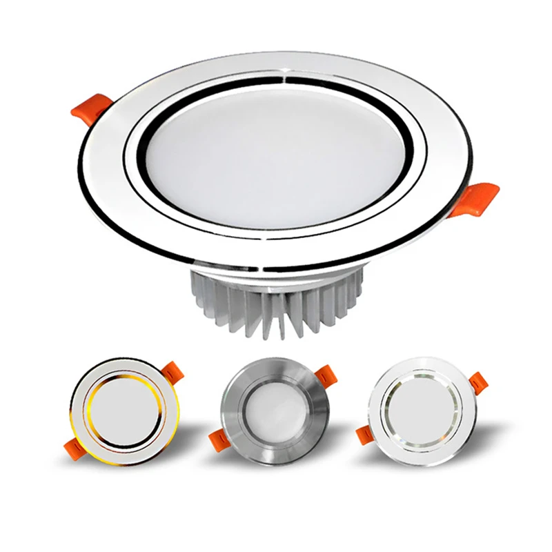 Потолочный светильник светодиодный прожектор фоновый передний 5/7/12/18 Вт 2 5/3 дюйма