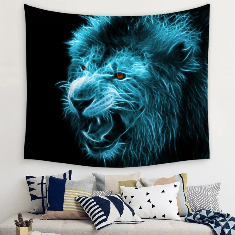 

150*130cm Forest Tapestry Home Decorations Wall Hanging Forest Starry Night Tapestries For Living Room Bedroom
