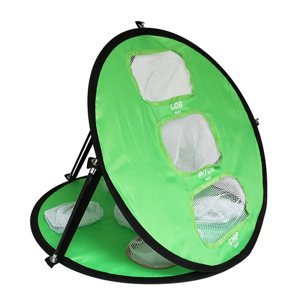 

Collapsible Golf Chipping Practice Net Pop-up Practice Target Nets With Carry Bag Portable Golf Accessories For Indoor Outdoor