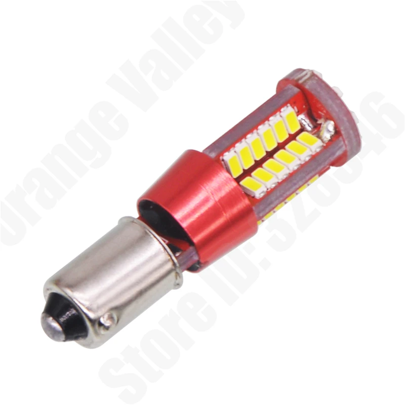 

2pcs Ba9s T4w 57 LED 3014 SMD Bulb Car Styling Reading Light Side Marker Light White DC 12V