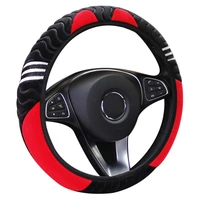 15 inch car steering wheel cover womens car styling auto parts plush little monster 38 cm elastic warmth non slip wheel cover