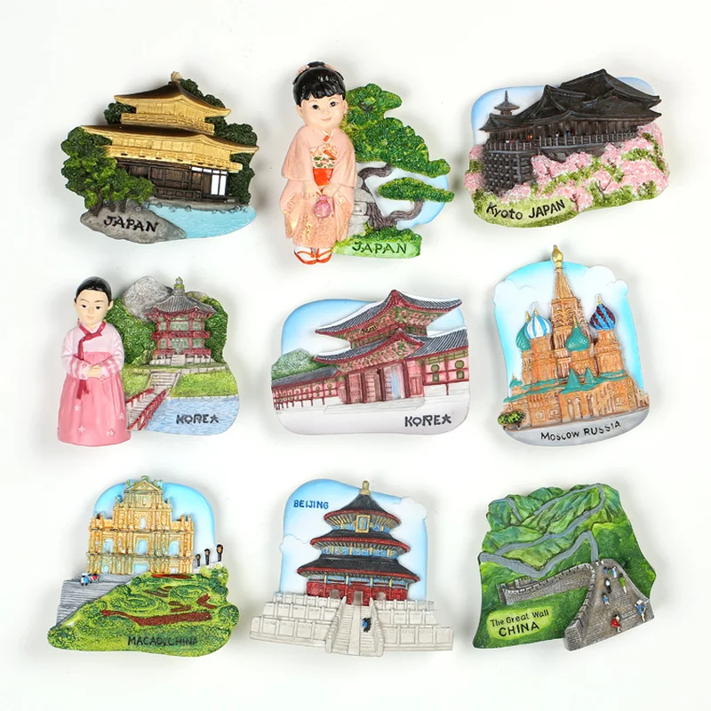 Российский туристический сувенир в Санкт Петербурге Московский магнит на