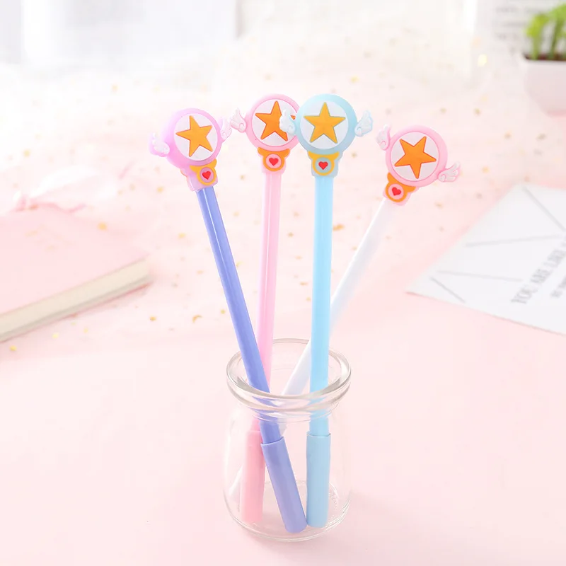 Сейлор Мун Card Captor Cardcaptor Sakura Волшебная палочка с 0 5 мм карандаш гелевая ручка