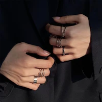 fashion new hip hop gold silver pearl adjustable suit rings for women luxury jewelry for women mens rings cool guys accessory
