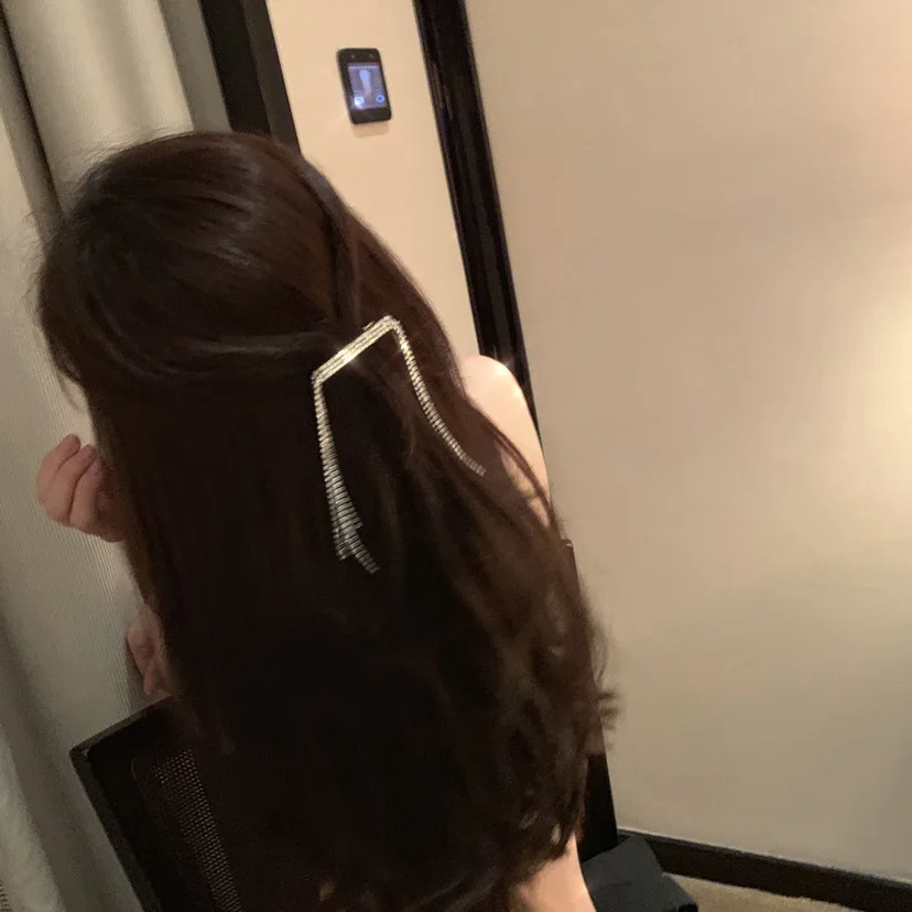 

Роскошные украшения для волос с кристаллами для женщин, металлические шпильки из циркония, свадебное украшение, заколки для волос, геометри...