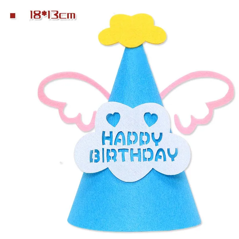 1 шт. на день рождения шляпа Симпатичные изготовленные вручную кепки для