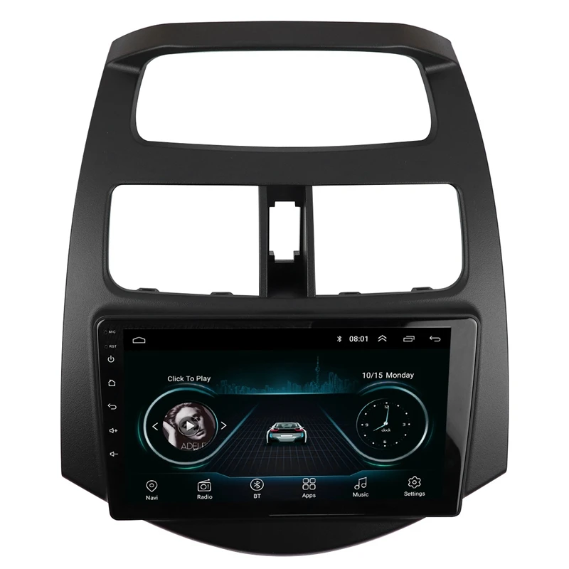 9 дюймов радио облицовка для Chevrolet Spark 2010 2013 двойной Din DVD стерео Панель приборной