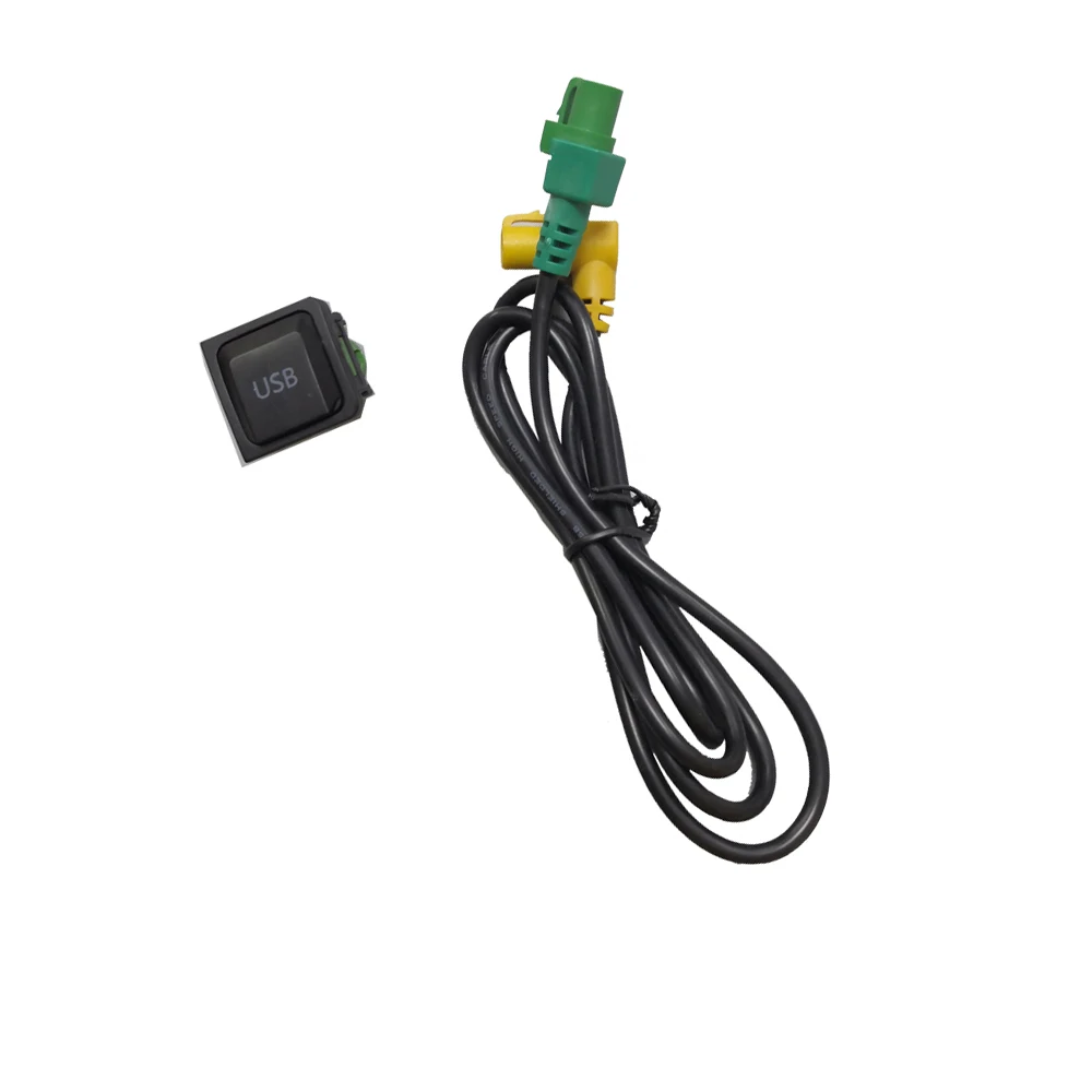 Высококачественный черный USB AUX-кабель USB-переключатель для Passat B6 B7 golf 5 MK5 Golf 6 MK6 GTI