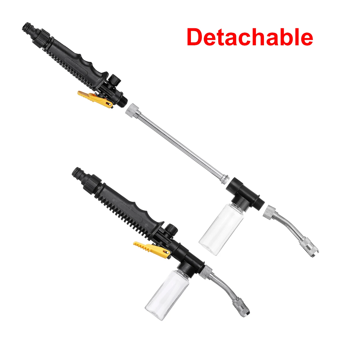 

2-in-1 high pressure water gun High Pressure Washer Adjustable Detachable for Wood Brick Concrete Clean pressure woter gun