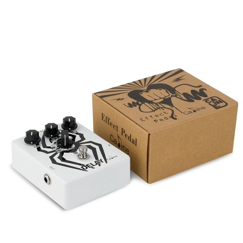 

Caline CP-86 the Arachnid Multi-Delay Aluminum Alloy Padel Guitar Pedal True Bypass Pedal Guitar Accessories