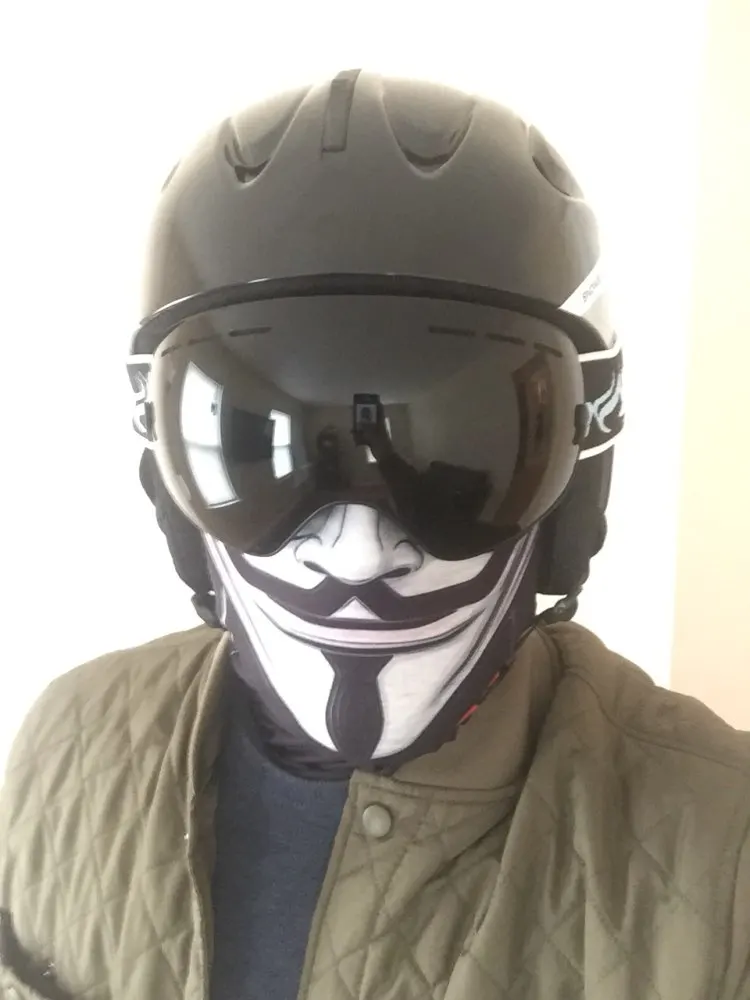 

3D Вендетта, маска для лица, вендетта, шейный Гетр, Каратель, бесшовные банданы, маска для Хэллоуина, лыжного спорта, пешего туризма, шарфы, защ...