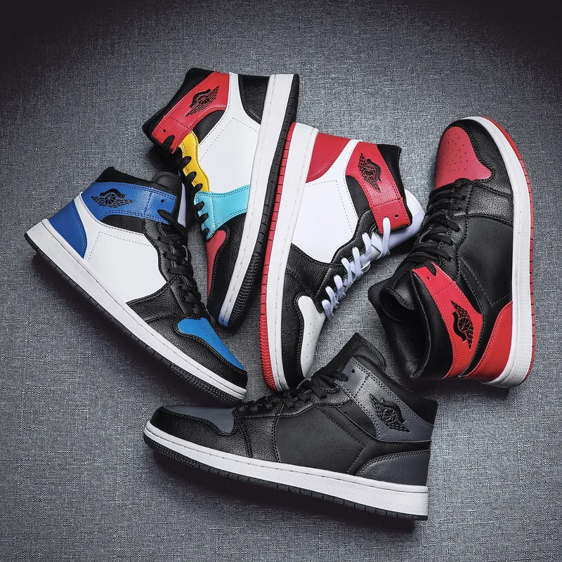 

Autumn Men's High Top Sneakers Running Shoes Casual Sports Jogging Shoes for Men Breathable Trainer Zapatillas Basket Chaussure