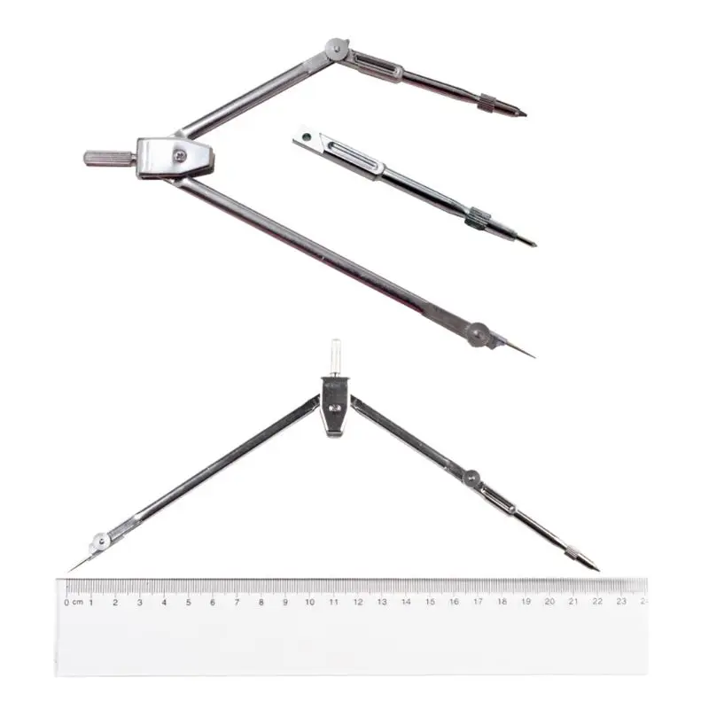 

16pcs/set Drafting Compass Set Drawing Templates Pencil Student School Supplies