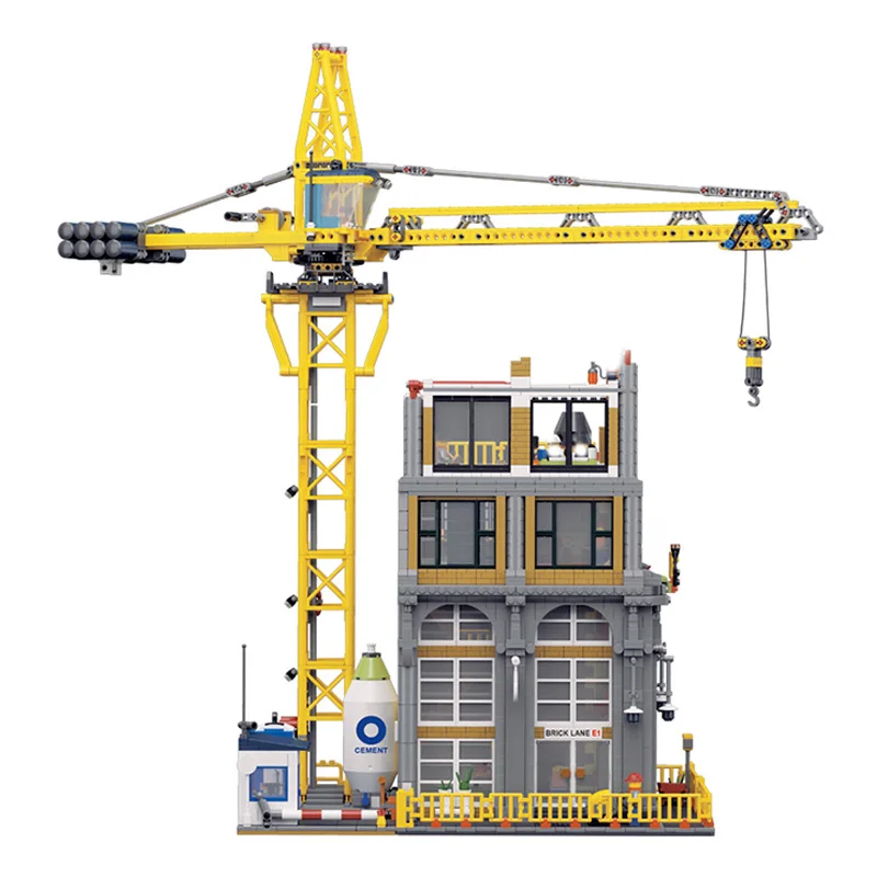 

4425 PCS MOC 15031 City Street View Series Modular Construction Site Model Building Blocks Toys Christmas Gifts for Kids