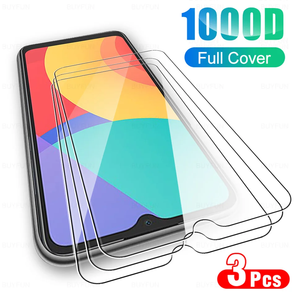 3PCS Tempered Glass Case For alcatel 1S (2021) HD Screen Protector For alcatel 1SE (2020) 1S (2020) 1 S Protective Film Cover