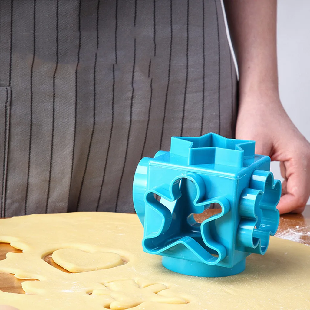 6 в 1 DIY формочка для печенья шесть узоров комбинированная многофункциональная