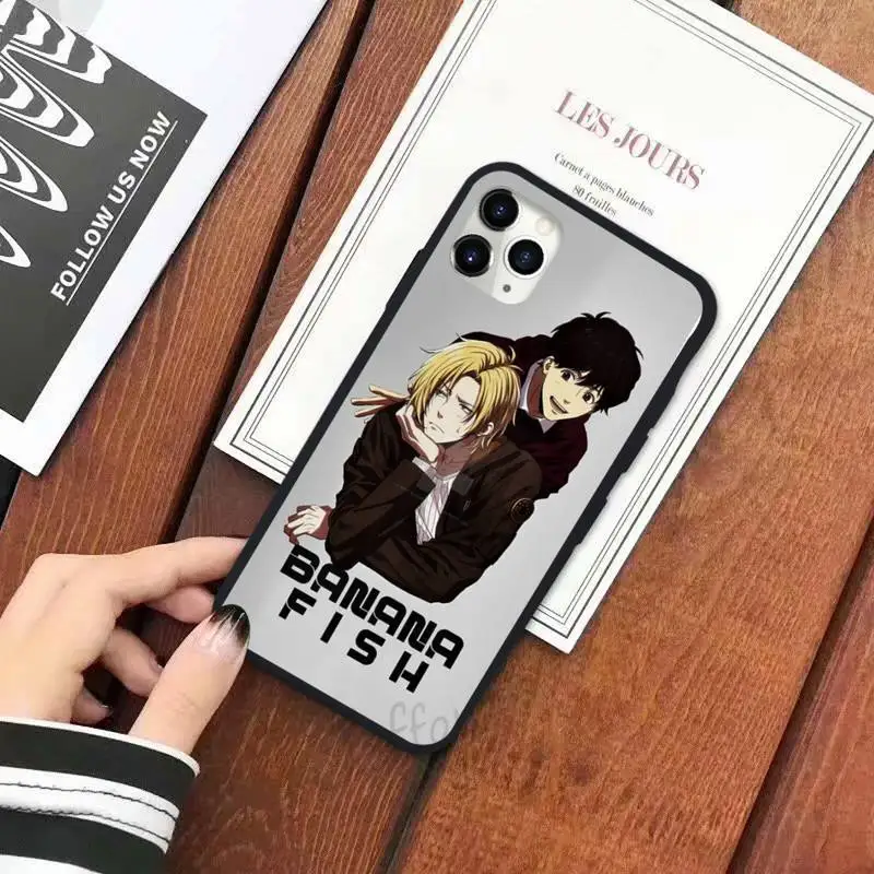 

Banana Fish Japan anime Phone Case for iPhone 11 12 pro XS MAX 8 7 6 6S Plus X 5S SE 2020 XR