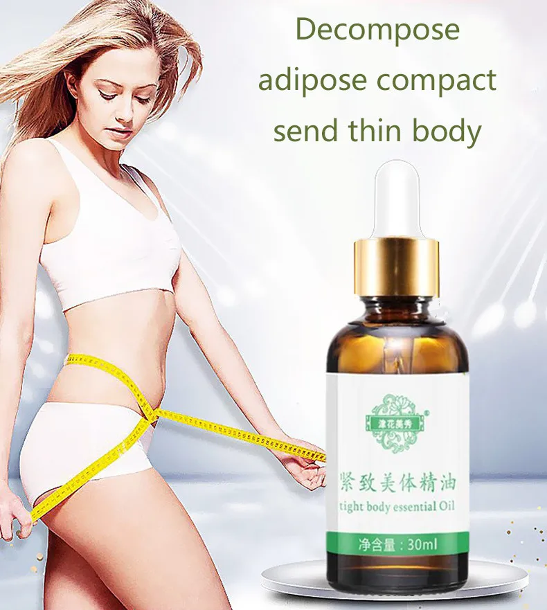 Для похудения потери веса эфирные масла для тонких ног талии жира чистые
