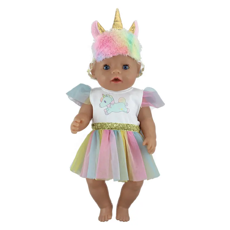 Модный новый костюм для 17 дюймов Reborn Baby Doll 43 см ухода за ребенком мам Одежда|Куклы|