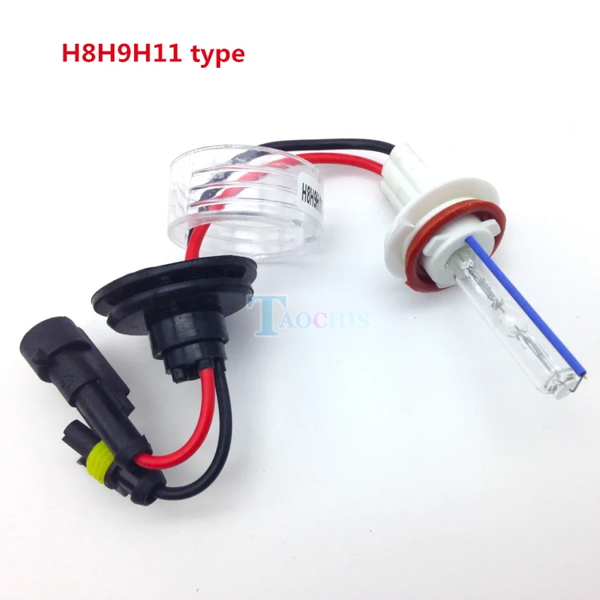 Taochis 12V 75W автомобильные ксеноновые лампы H1 H3 H7 H8 H9 H11 9005 9006 880 881 Мотоцикл головной светильник замена лампы 6000 К 8000