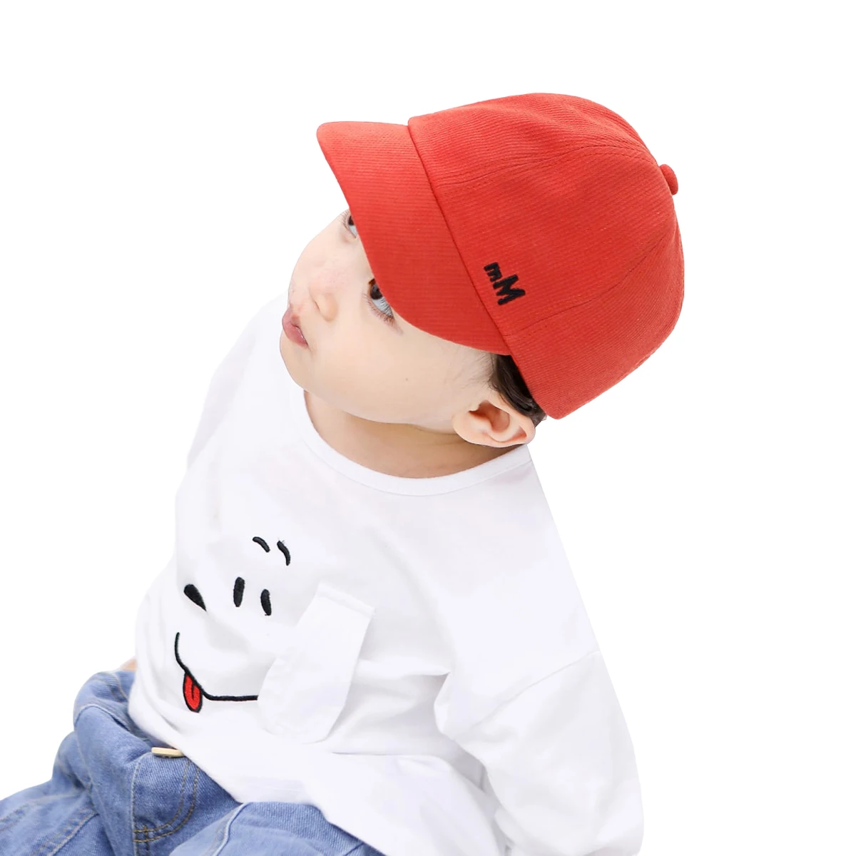 Baby Boy Girl Baseball Caps Casual Letter Sun Protection Trucker Hat with Adjustable Strap | Детская одежда и обувь