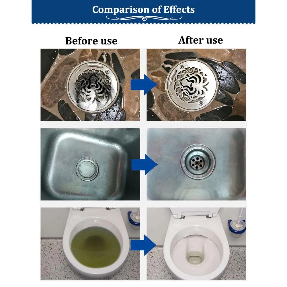 Сильный дезодорант порошок для слива в канализацию туалета слив кухонного пола
