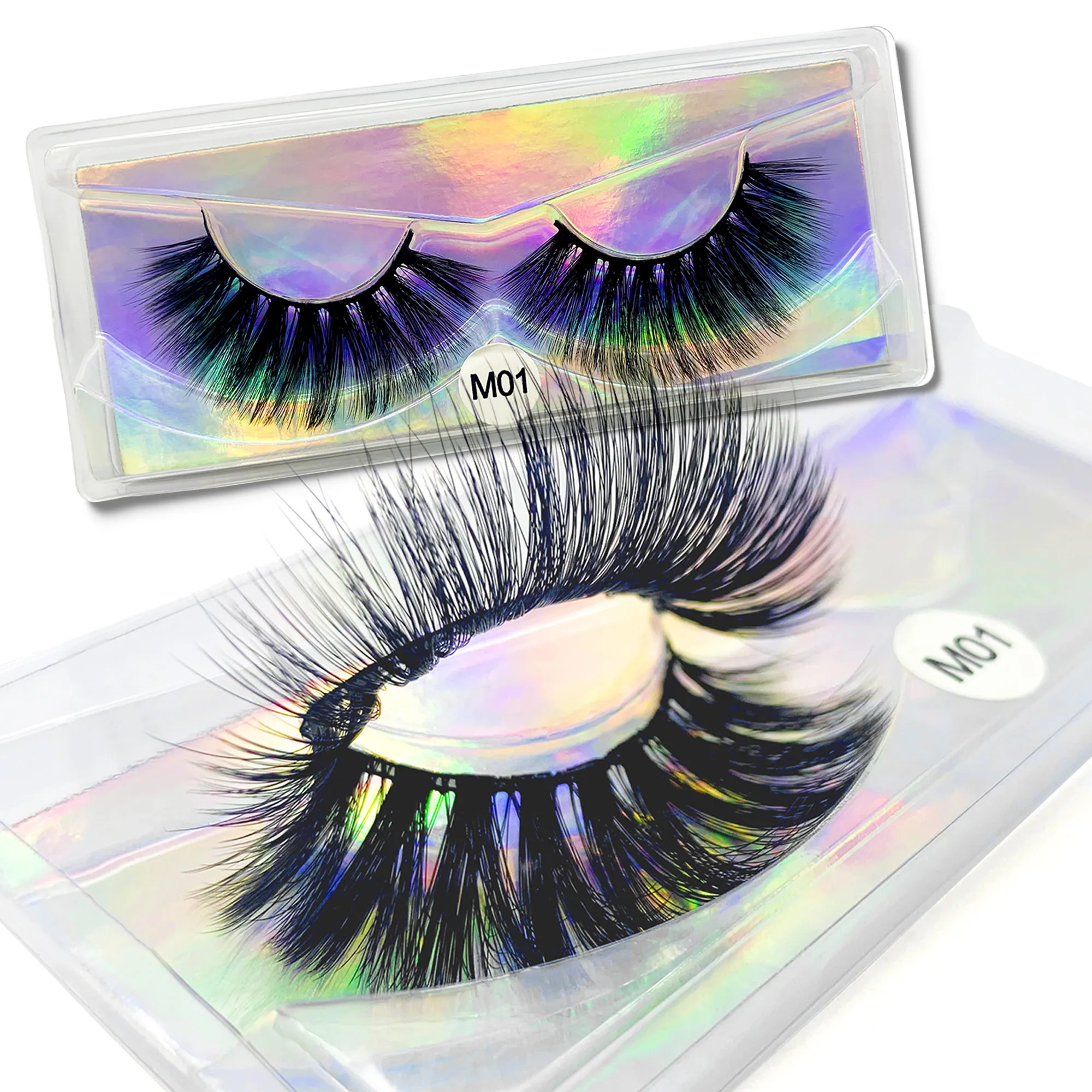 1 пара натуральных ресниц драматические пушистые ресницы ручной работы из