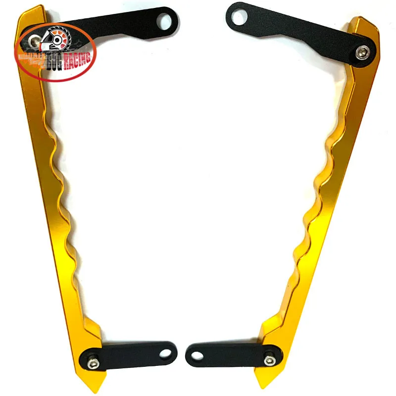 Мотоцикл с ЧПУ Алюминиевый задний поручень сиденья пассажирский рельс ручка