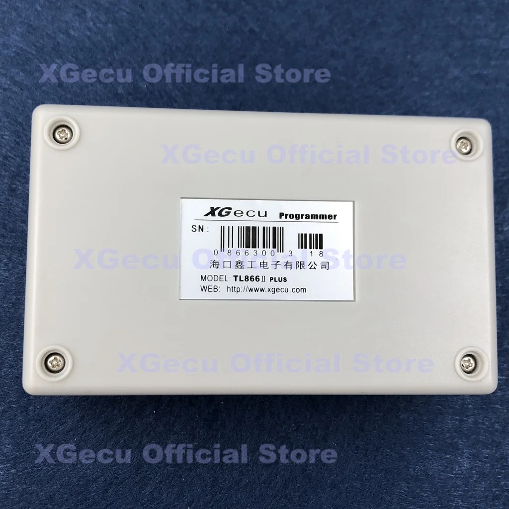 Программатор черный ZIF socket V10.80 XGecu TL866II Plus 16000 + IC SPI Flash NAND EEPROM MCU PIC AVR 4 адаптера